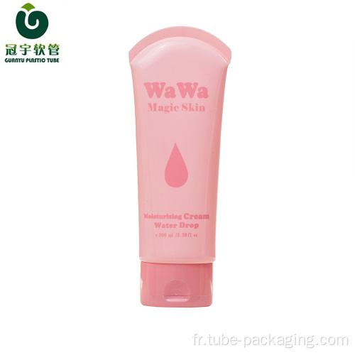 Tube en plastique cosmétique de 100 ml pour emballage de lavage du visage